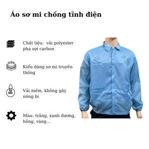 Áo sơ mi chống tĩnh điện