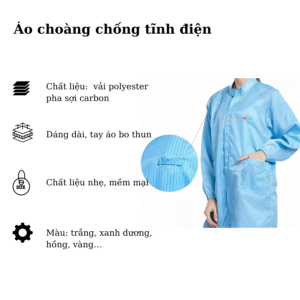 Áo sơ mi chống tĩnh điện