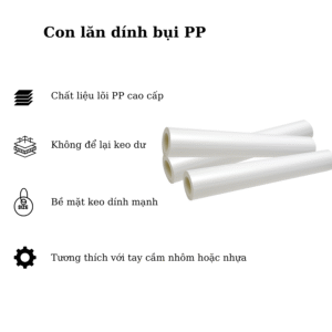 Con lăn dính bụi PP
