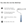 Tay cầm cho con lăn dính bụi