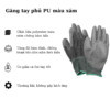 Găng tay phủ PU màu xám