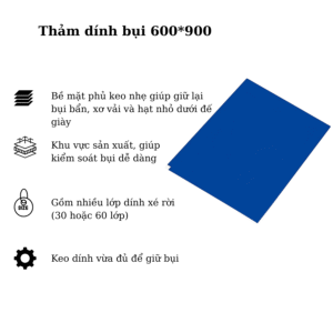 Thảm dính bụi 600*900