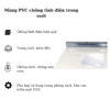 Màng PVC chống tĩnh điện trong suốt