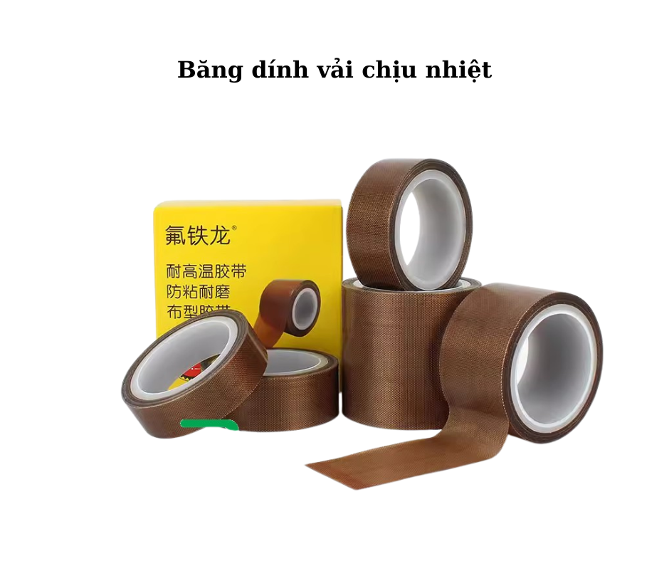 Ứng dụng đa dạng của băng keo vải chịu nhiệt 