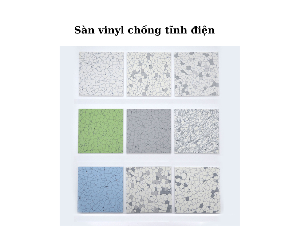 Cấu tạo và thiết kế kỹ thuật của sàn vinyl chống tĩnh điện