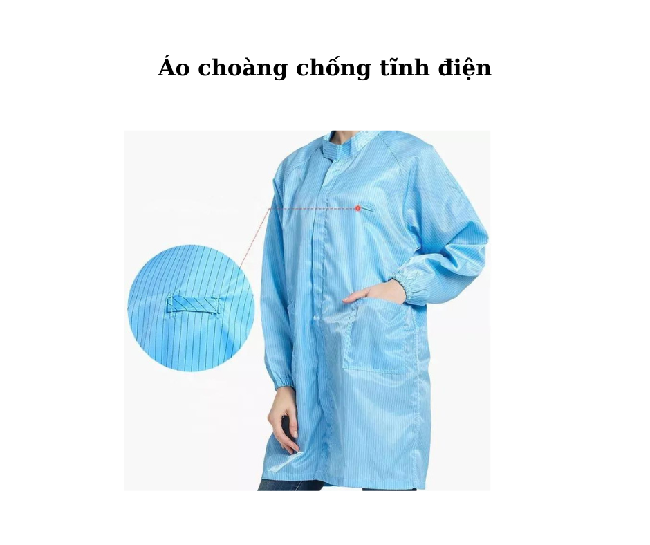 Thiết kế sản phẩm áo chống tĩnh điện