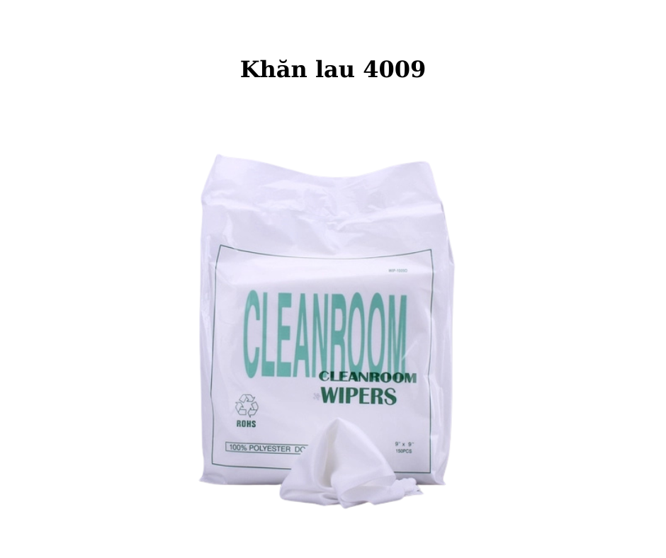 Mô tả sản phẩm khăn lau phòng sạch 4009 