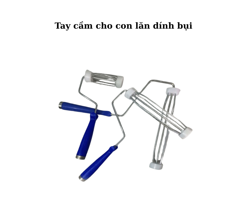 Ứng dụng đa dạng của tay cầm cho con lăn dính bụi