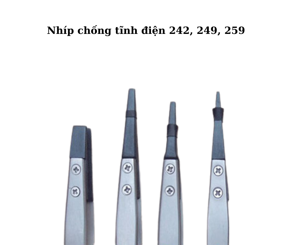 Cấu tạo và thiết kế sản phẩm nhíp chống tĩnh điện