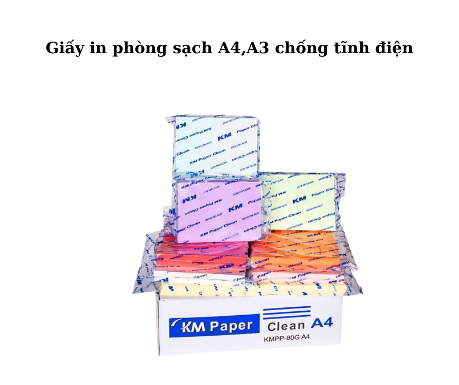 Giới thiệu tổng quan sản phẩm giấy in phòng sạch