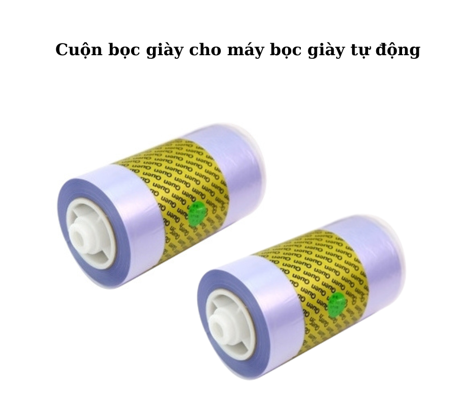 Ứng dụng đa dạng cuộn bọc giày tự động