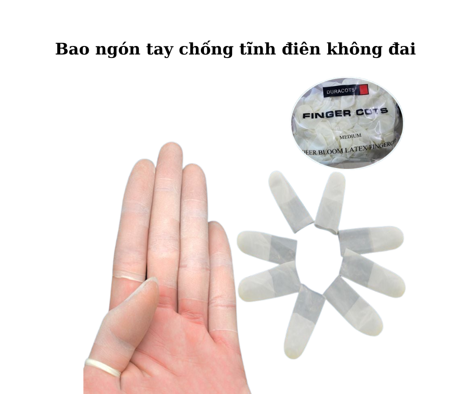 Mô tả sản phẩm bao ngón tay chống tĩnh điện