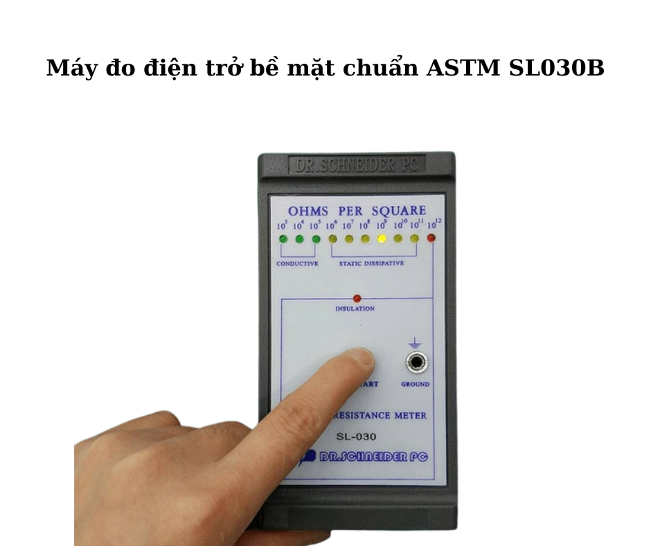 Mô tả sản phẩm máy đo điện trở