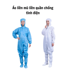 Áo liền mũ liền quần chống tĩnh điện