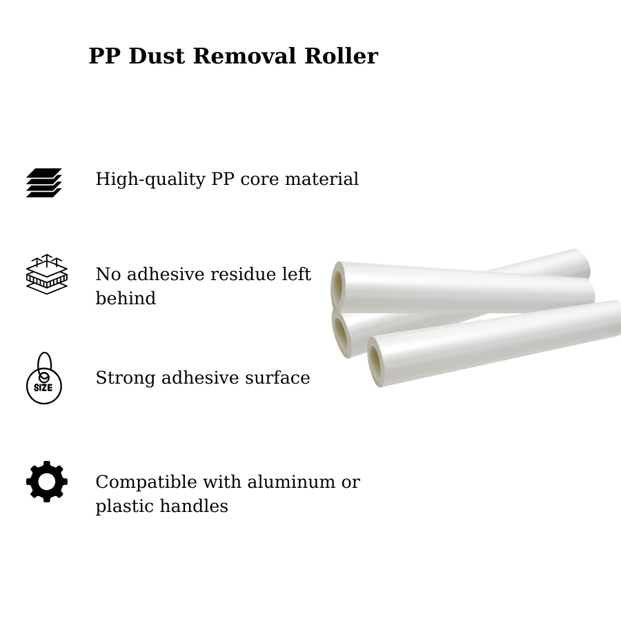 Con lăn dính bụi PP