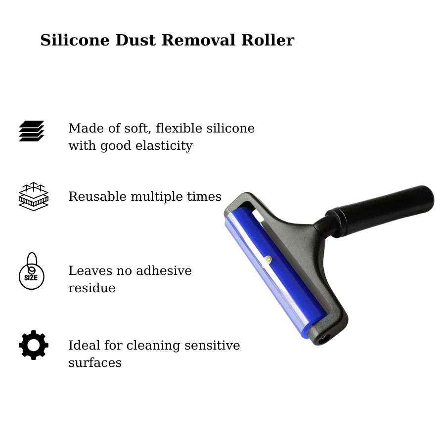 con lăn dính bụi silicone