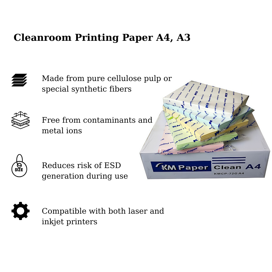 Giấy in phòng sạch A4,A3