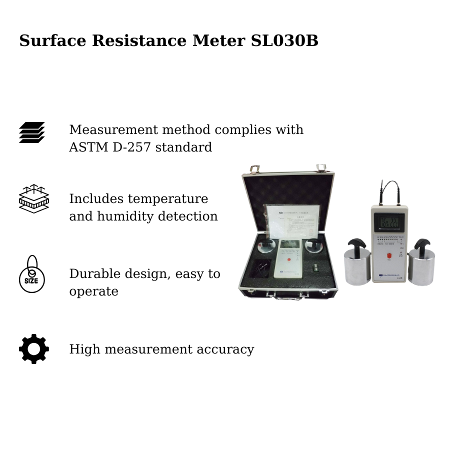 Máy đo điện trở bề mặt SL030B