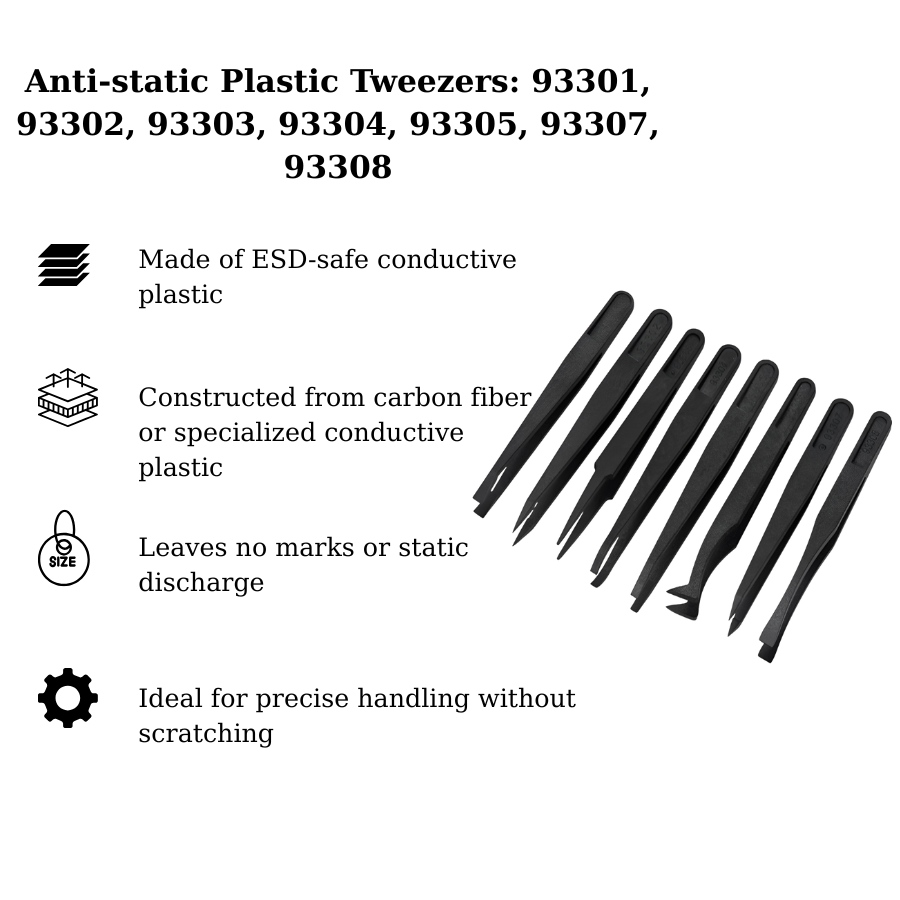 Nhíp nhựa chống tĩnh điện