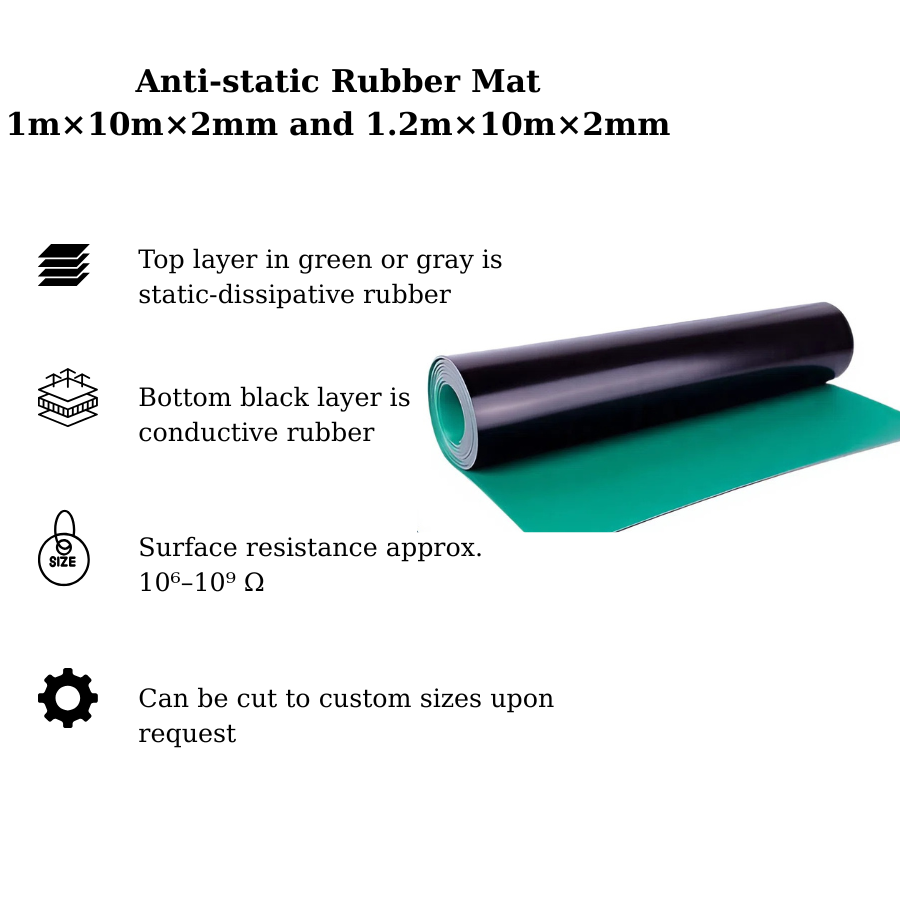 Thảm cao su chống tĩnh điện
