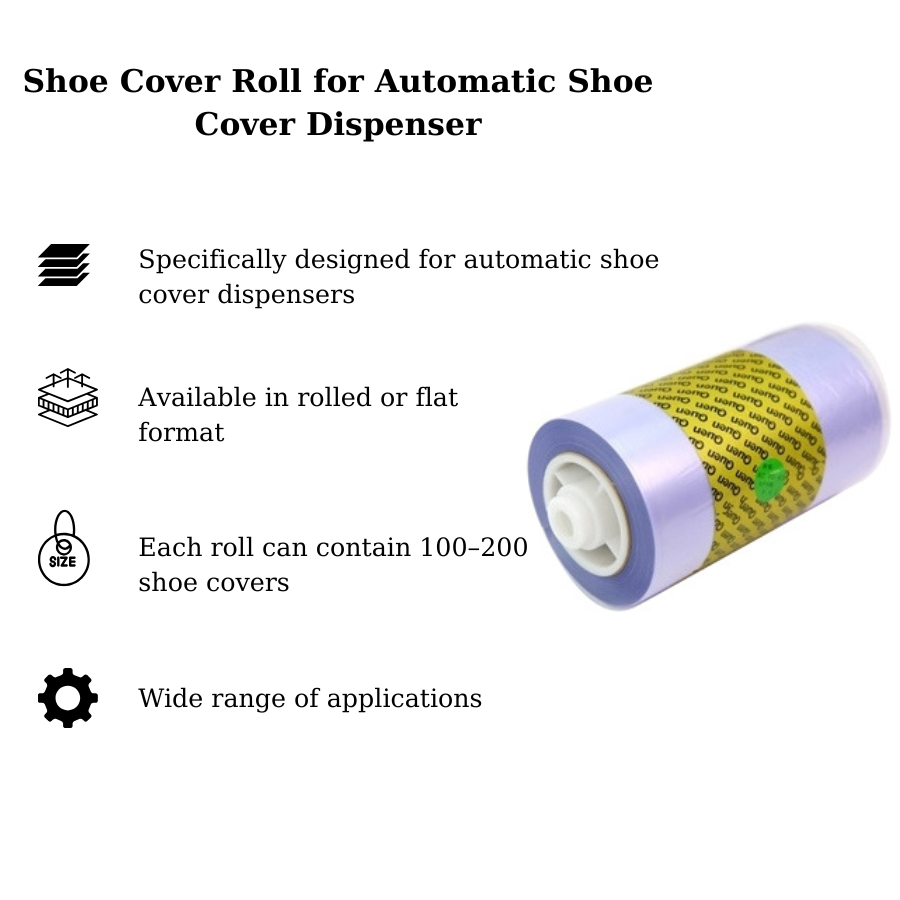 Cuộn bọc giày cho máy bọc giày tự động