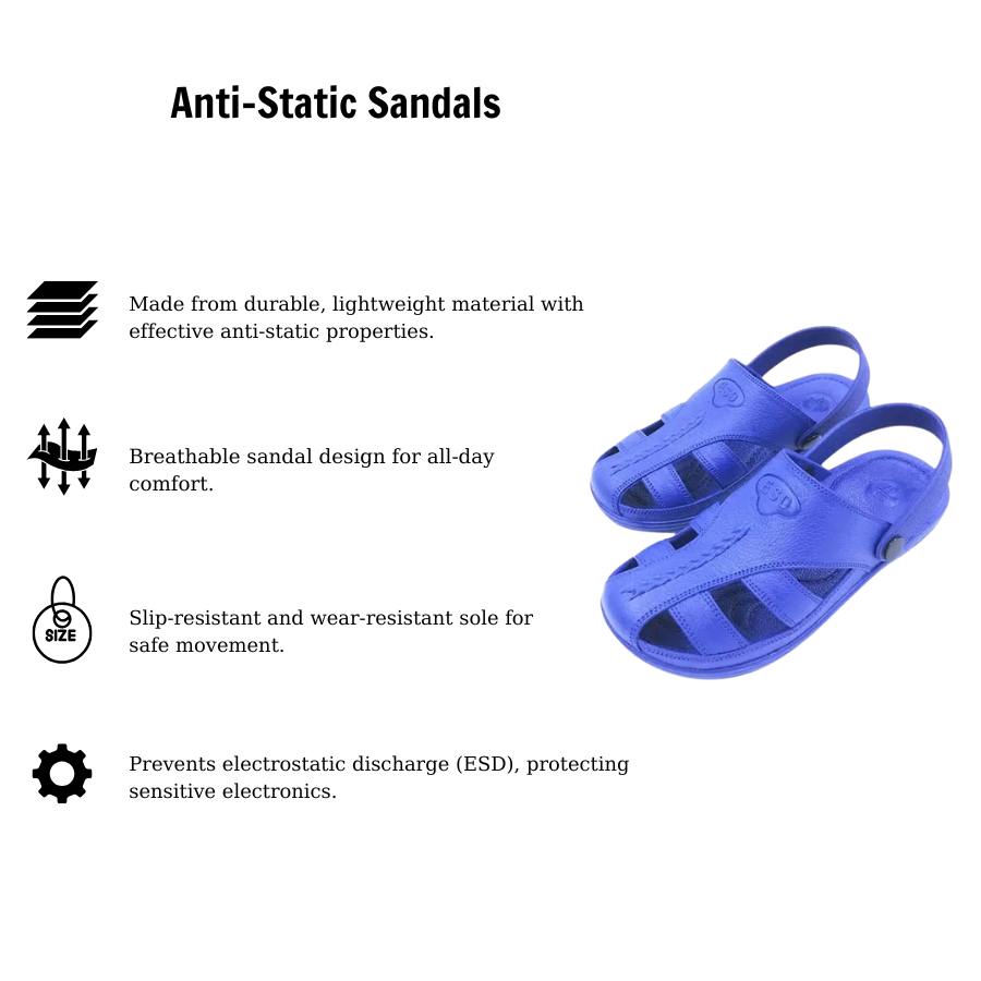 Dép sandal chống tĩnh điện
