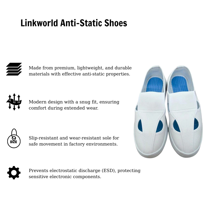 Giày linkworld chống tĩnh điện