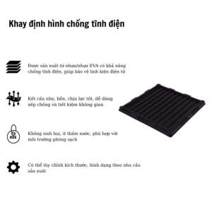 Khay định hình chống tĩnh điện
