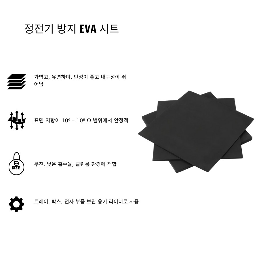 Tấm eva chống tĩnh điện