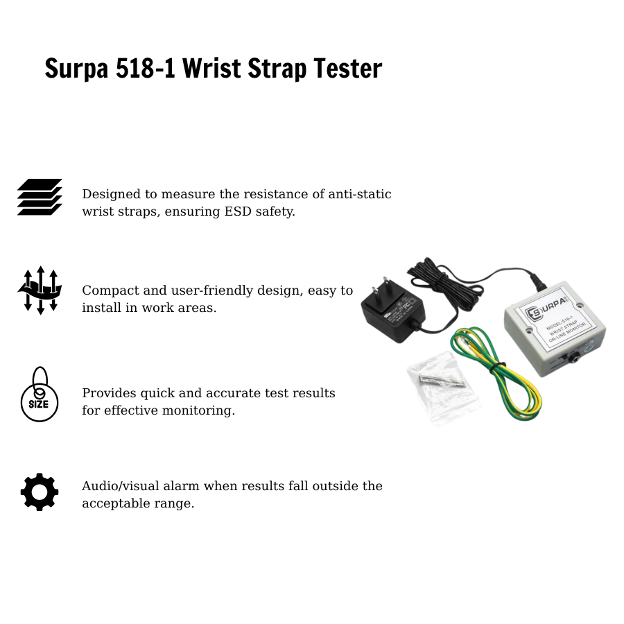 Thiết bị kiểm tra vòng đeo tay Surpa 518-1