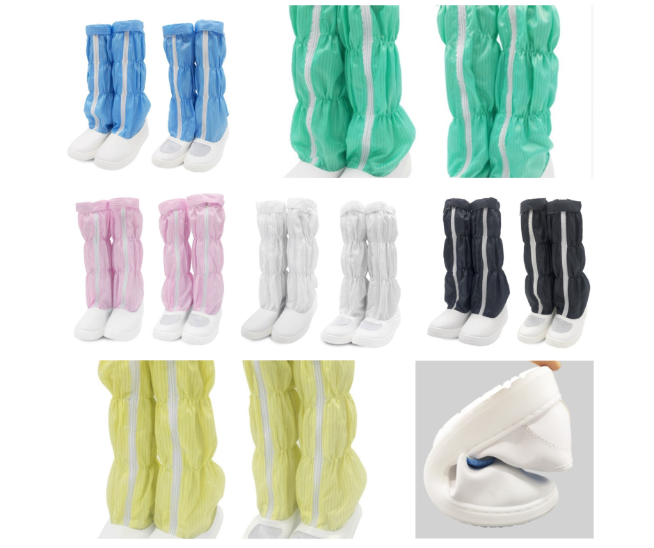 Ứng dụng đa dạng giày ủng PVC/PU chống tĩnh điện