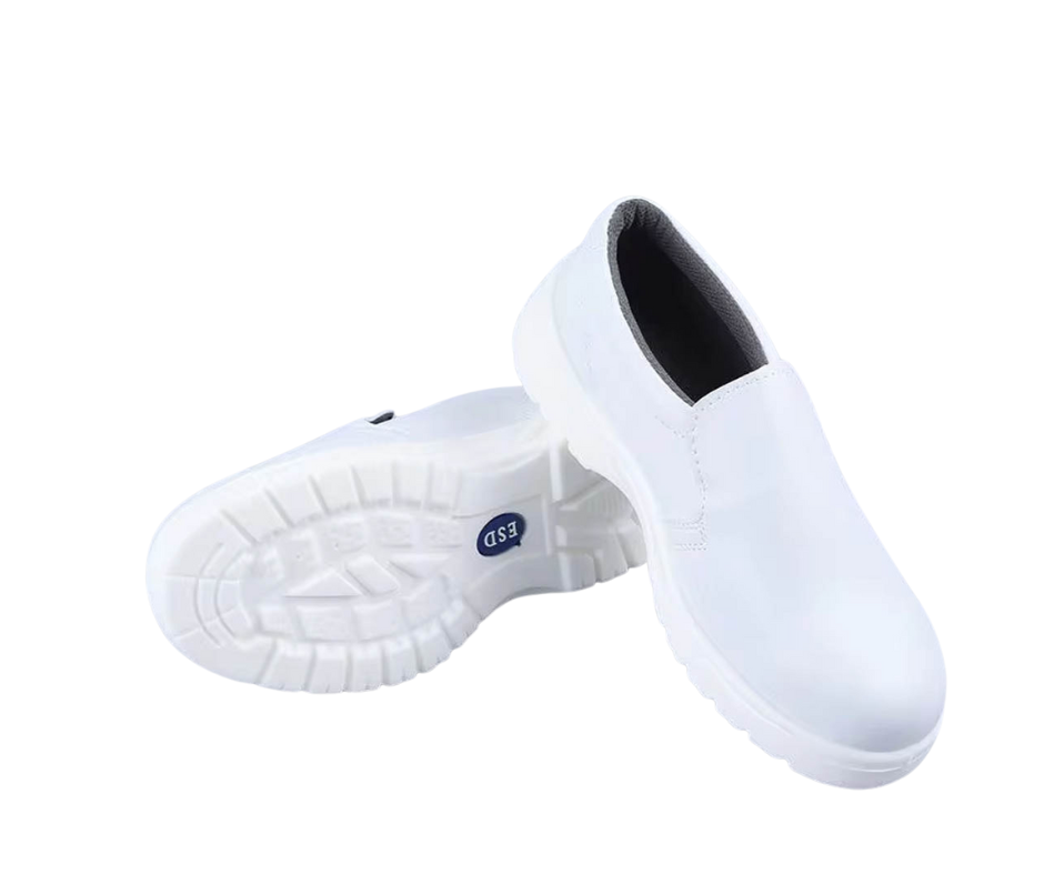 Cấu tạo và thiết kế sản phẩm giày mũi sắt tĩnh điện phòng sạch