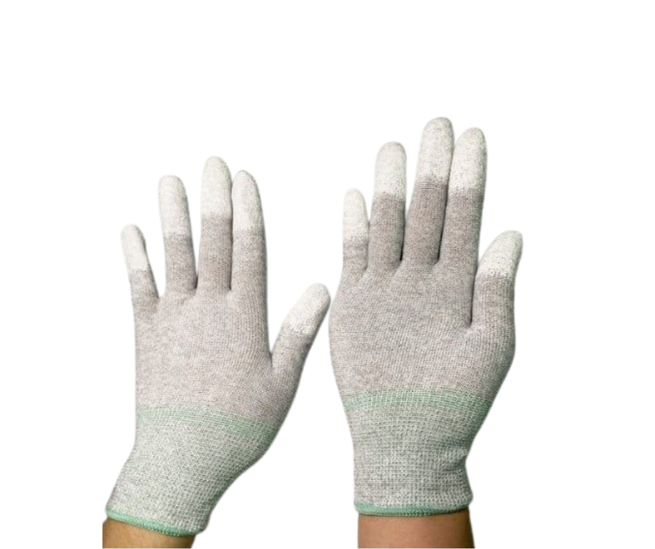 Mô tả sản phẩm chi tiết găng tay carbon chống tĩnh điện phủ PU