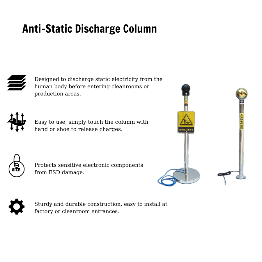 Trụ xả tĩnh điện