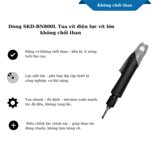 Dòng SKD-BN800L Tua vít điện lực vít lớn không chổi than