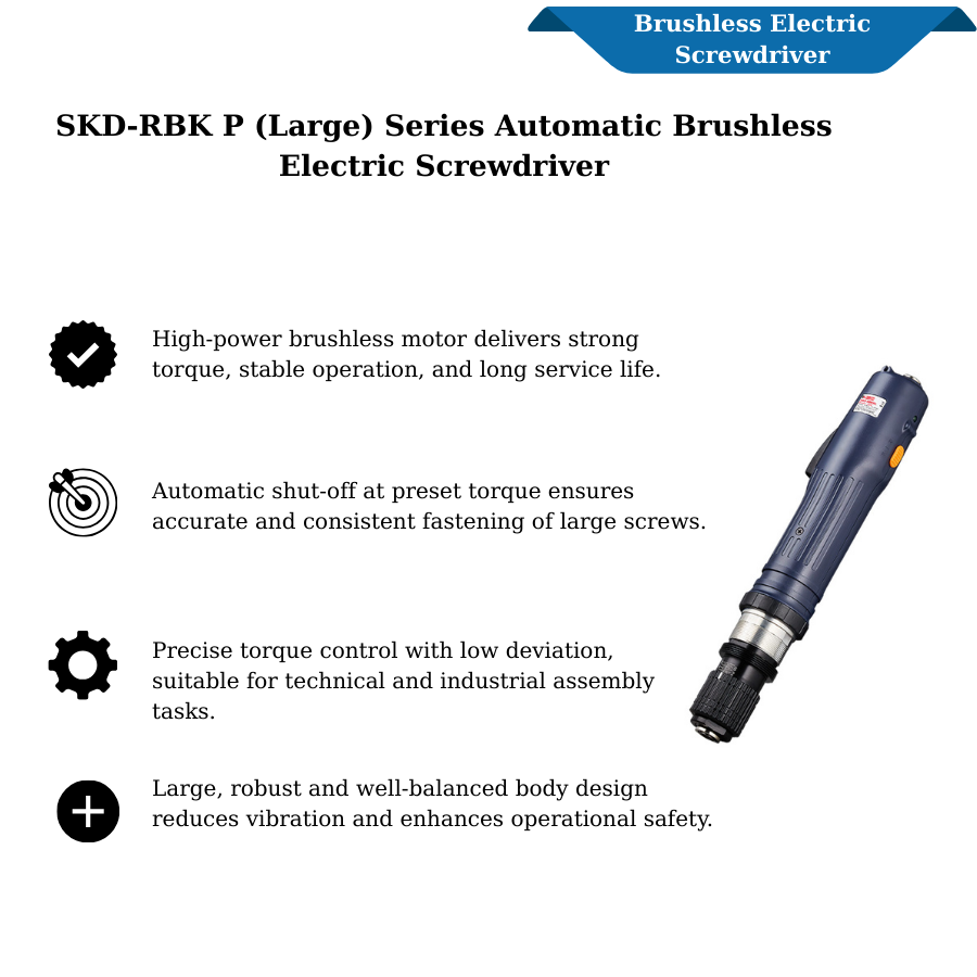 Dòng SKD-RBK P(Lớn) Tua vít điện tự động không chổi than